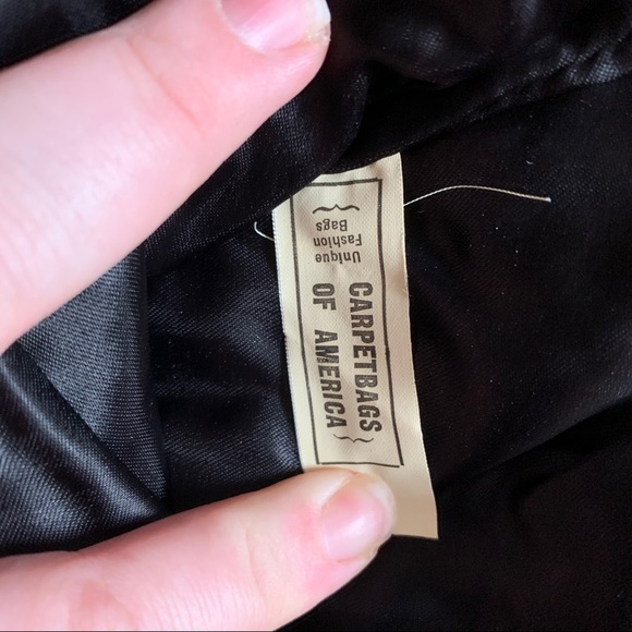 🍃 vintage carpet clutch 🍃 - Picture 3 of 3